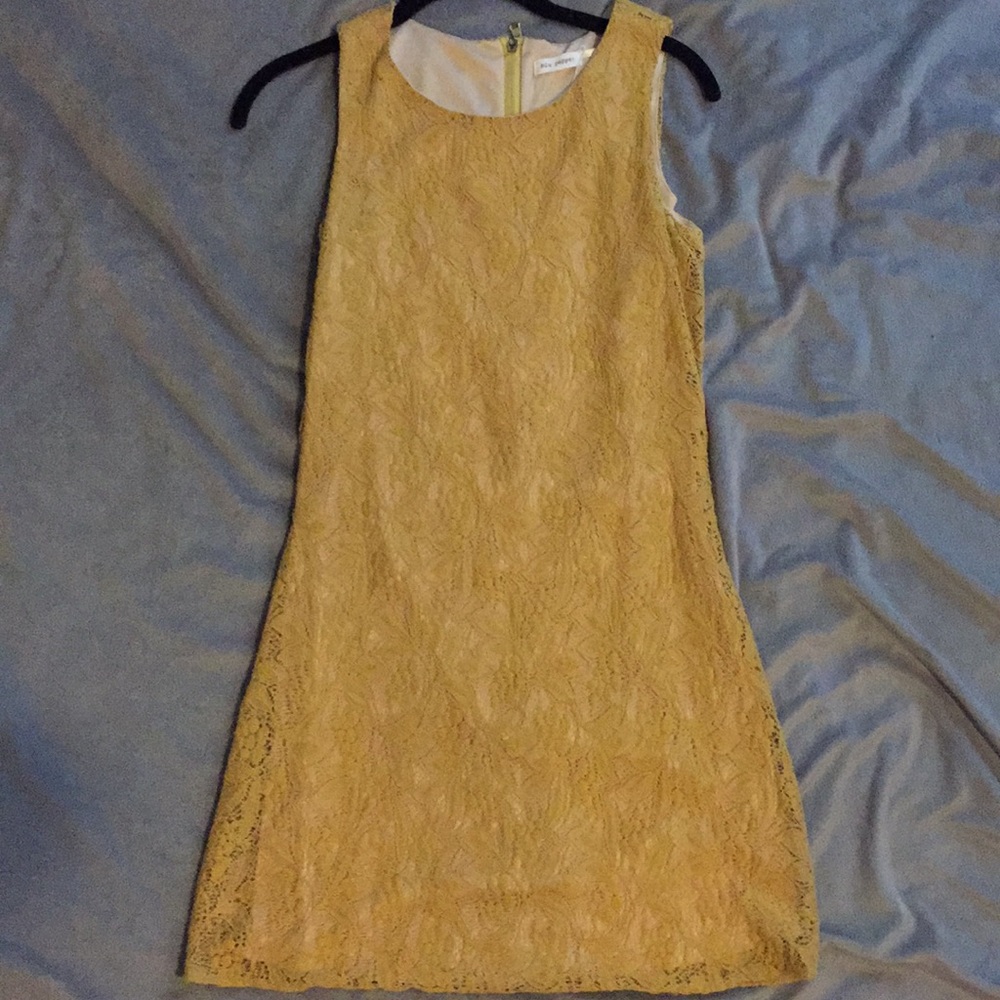 Mustard dress